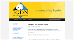 Desktop Screenshot of igdnonline.com